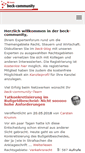 Mobile Screenshot of community.beck.de